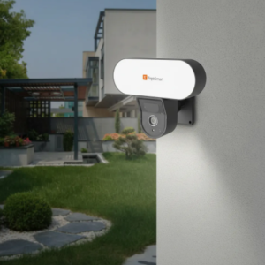 Cámara con Lámpara de Seguridad Integrada exterior