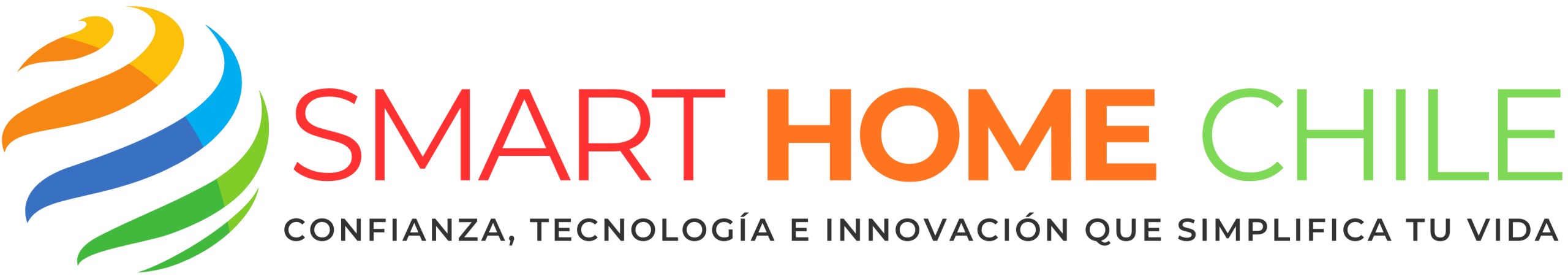 Blue and Orange Circle Global Networking Tech Logo